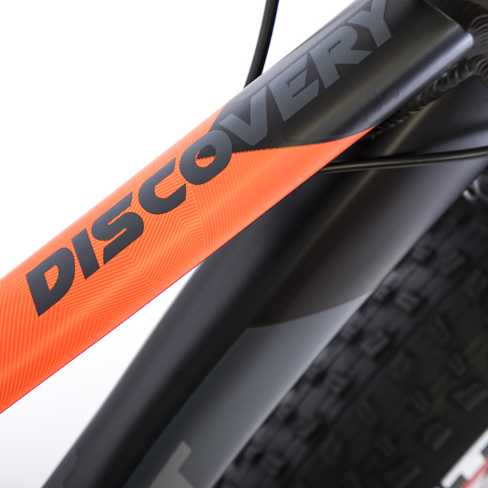 Велосипед 26" ASPECT DISCOVERY, 2018, цвет черно-оранжевый, размер 20"