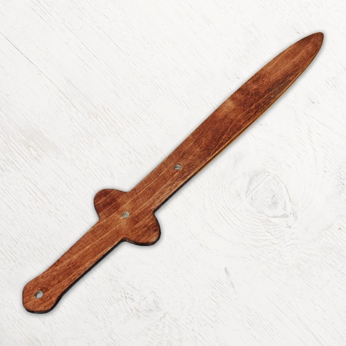 Меч деревянный 40 см, тёмно-коричневый