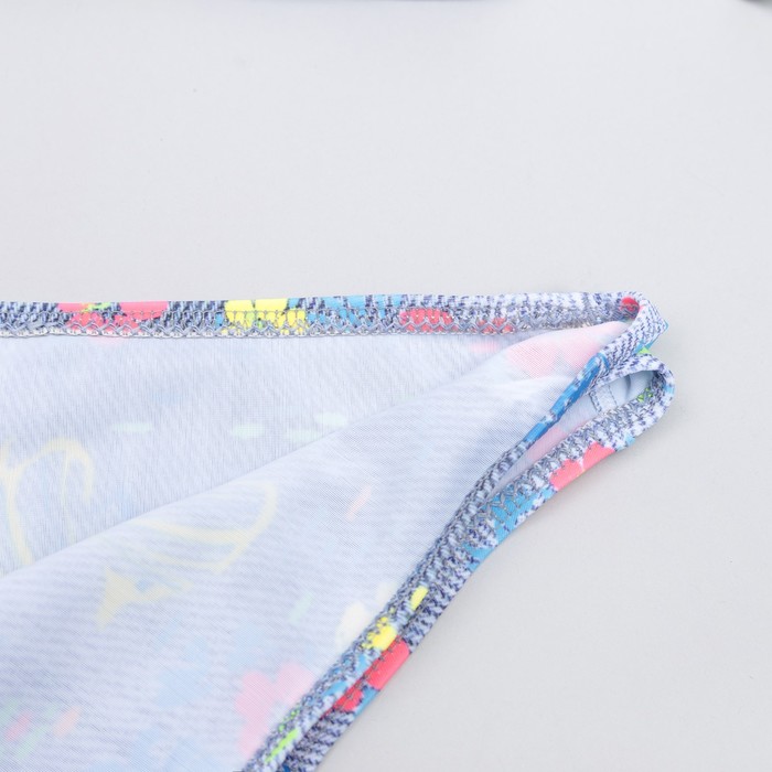 Костюм купальный для девочки INES, рост 158 см, цвет джинс