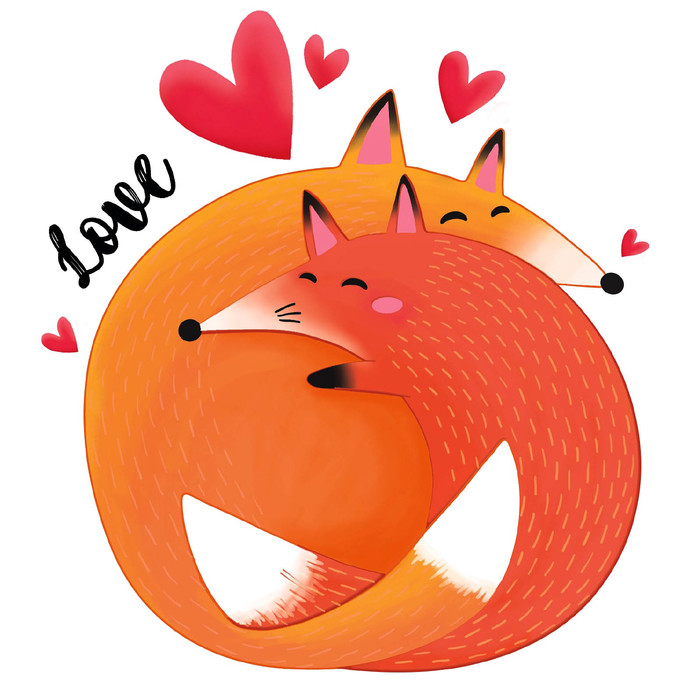 Термонаклейка для взрослых «Счастье–это быть рядом», 14 х 14 см