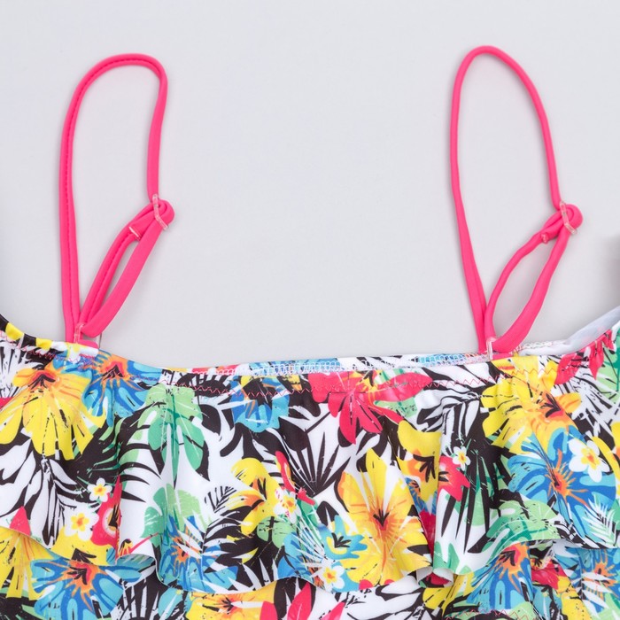 Костюм купальный для девочки ESTER, рост 158 см, цвет фуксия