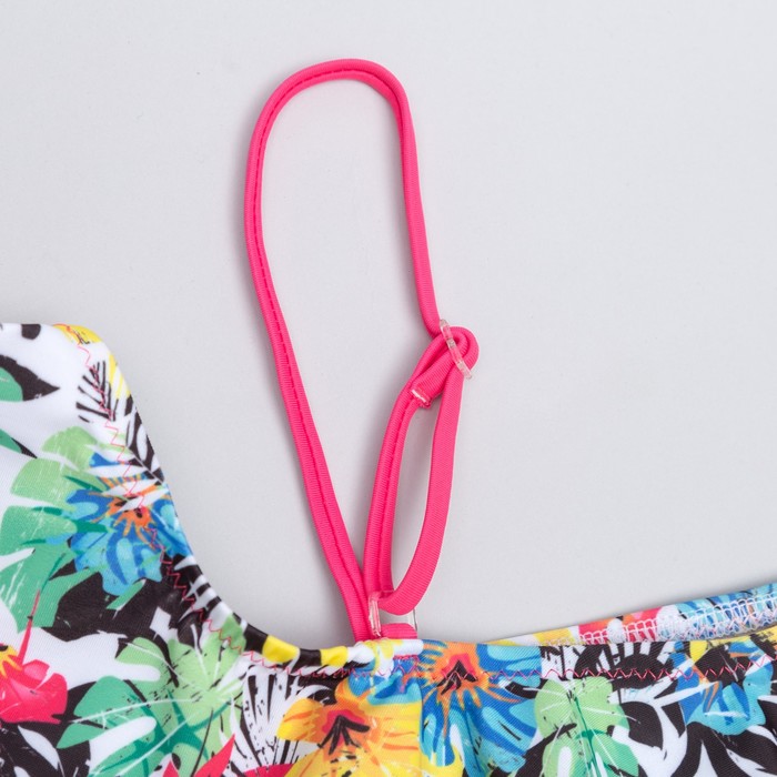 Костюм купальный для девочки ESTER, рост 158 см, цвет фуксия