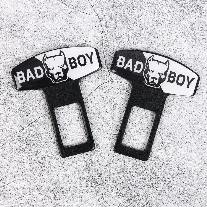 Набор заглушек для ремня безопасности "Плохой парень", 2 шт.
