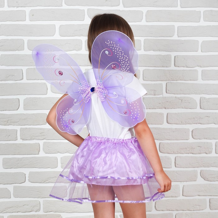 Карнавальный набор "Фея" 2 предмета: юбка и крылья