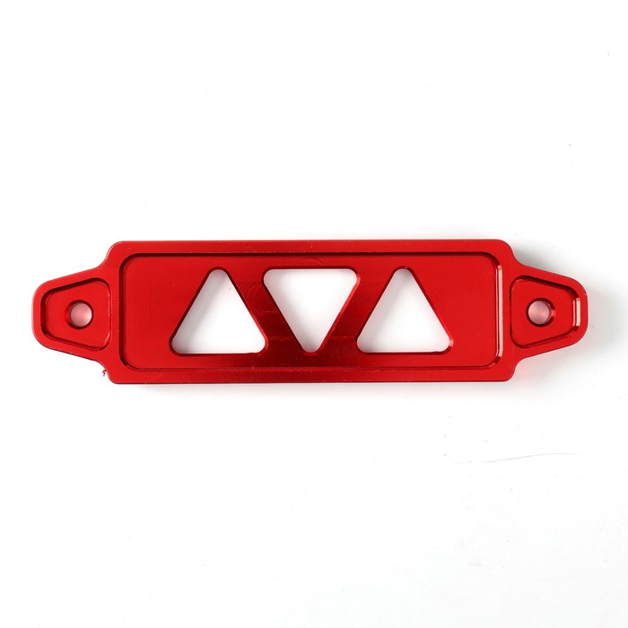 Верхняя планка крепления АКБ, металл, длина 17 см, красный