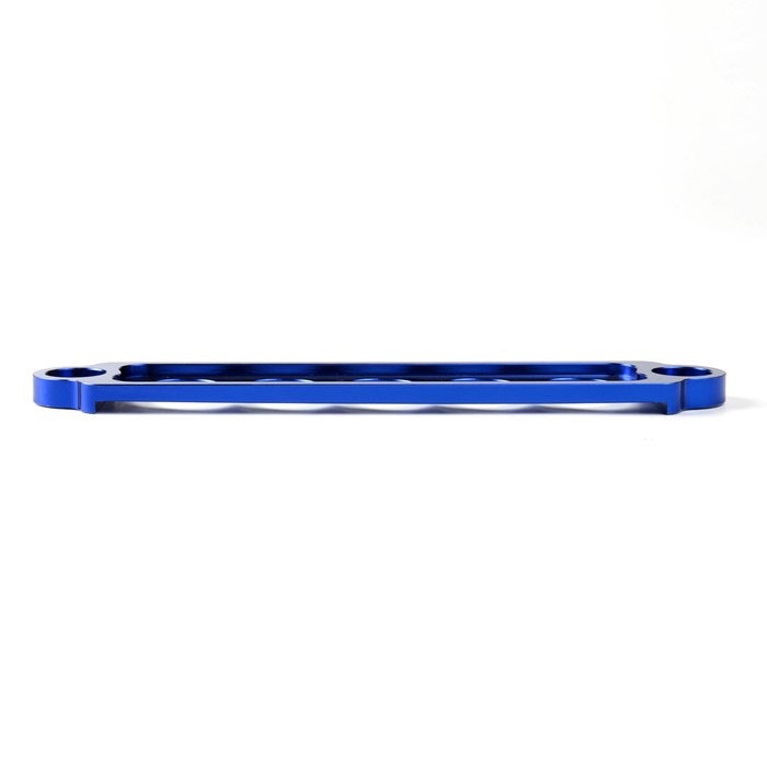 Верхняя планка крепления АКБ, металл, длина 22 см, синий