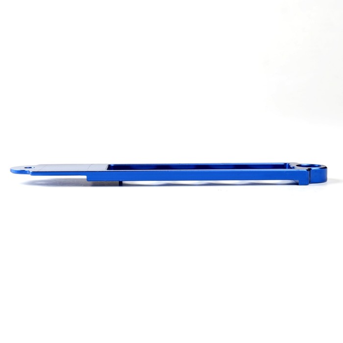 Верхняя планка крепления АКБ, металл, длина 24 см, синий