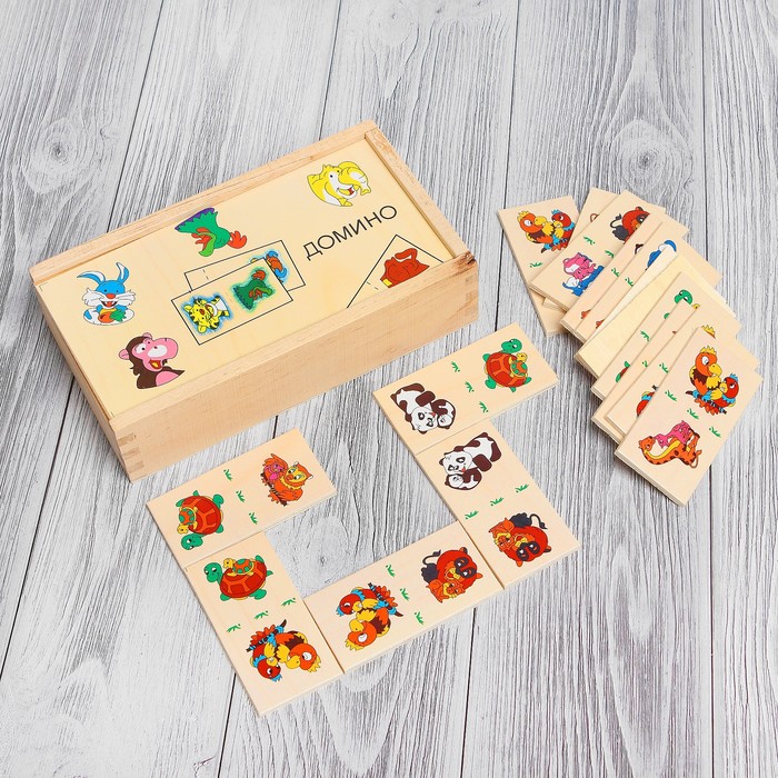 Домино "Малыши и родители"