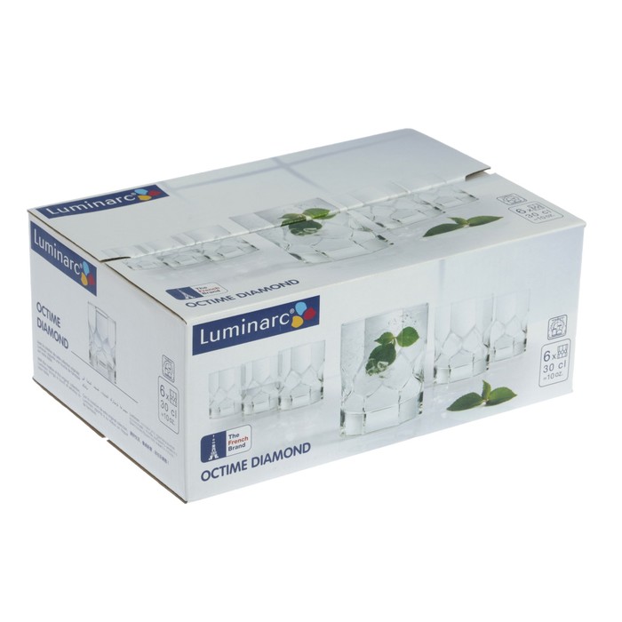 Стакан низкий 300 мл Octime diamond