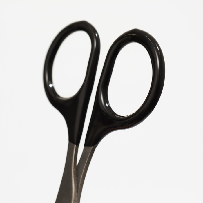 Ножницы-когтерезы с прорезиненными ручками, 8 х 5 х 0,3 см, эконом, микс цветов