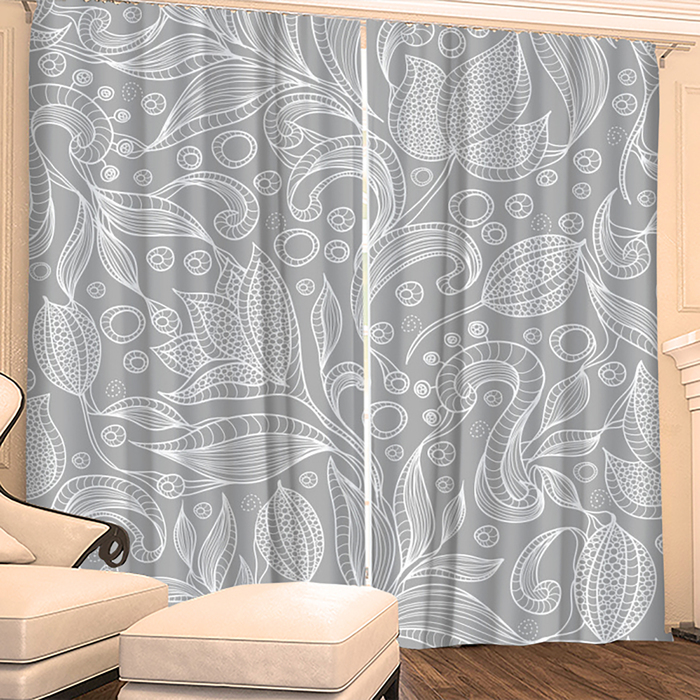 Фотошторы "Ариана" 145х260 см 2шт, габардин 160гр/м2, пэ100%