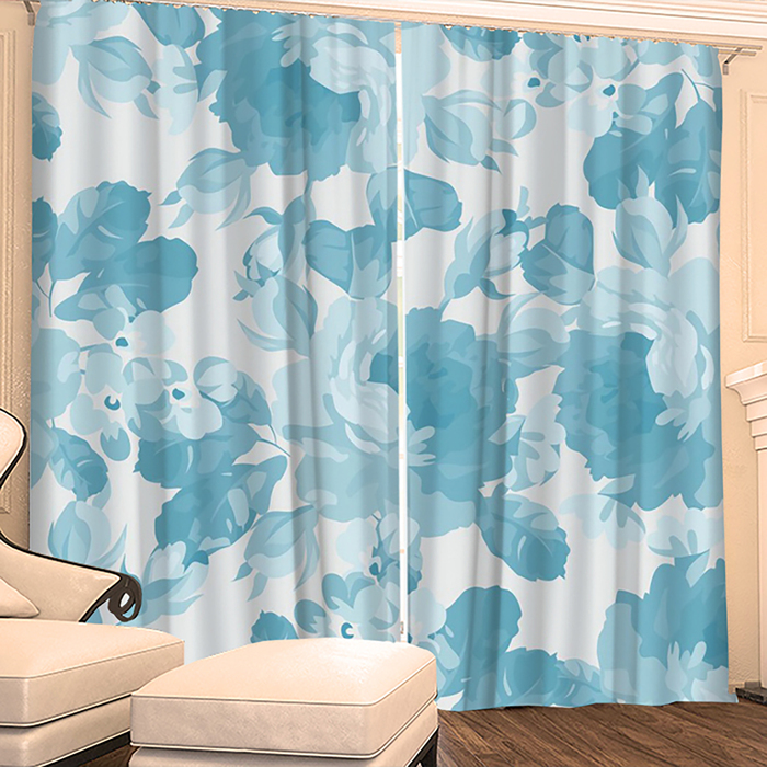 Фотошторы "Фиона" 145х260 см 2шт, габардин 160гр/м2, пэ100%