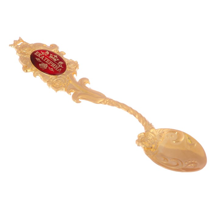 Ложка именная со вставкой "Екатерина"