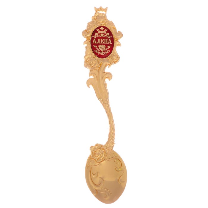 Ложка именная со вставкой "Алёна"