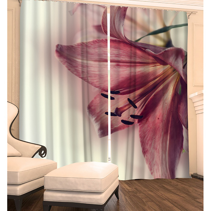 Фотошторы "Тайный Знак" 145х260 см 2шт, габардин 160гр/м2, пэ100%