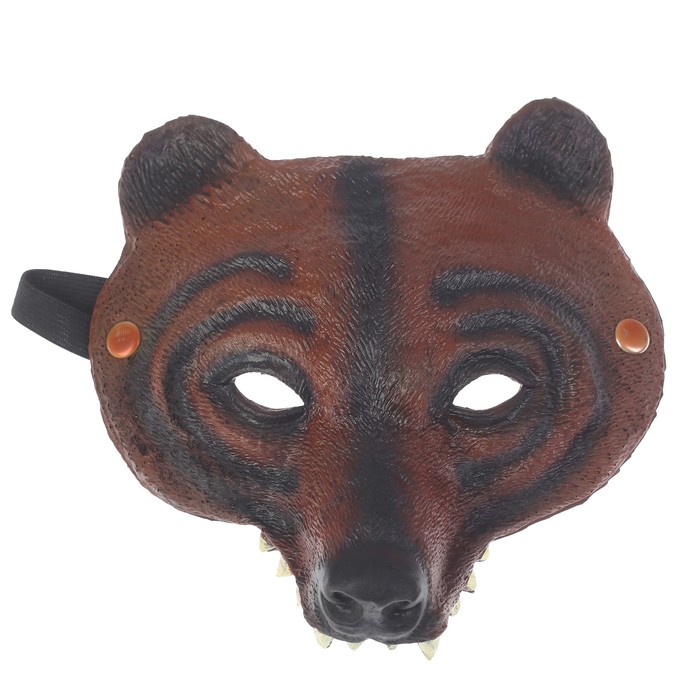 Карнавальная маска "Медведь"