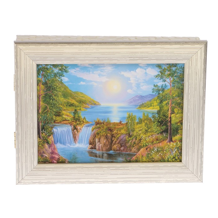 Ключница пластик "Водопад" 18х23 см