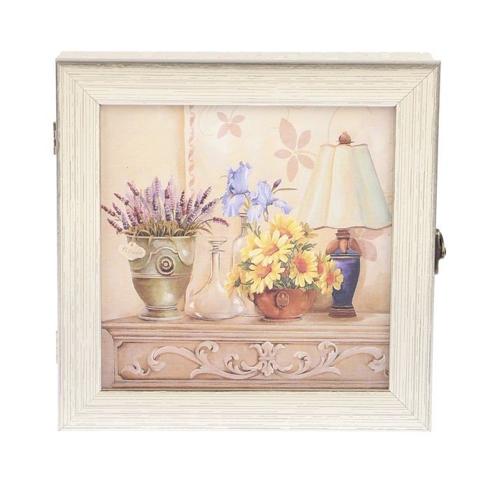 Ключница пластик "Натюрморт" 23х23 см