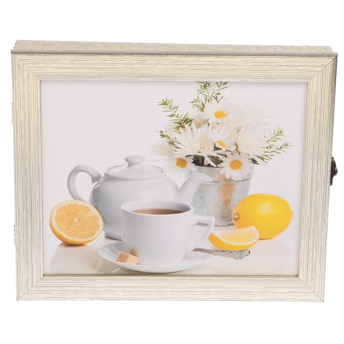 Ключница пластик "Чаепитие" 25х30 см