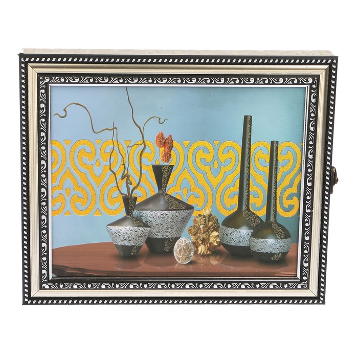 Ключница пластик "Натюрморт" 25х30 см