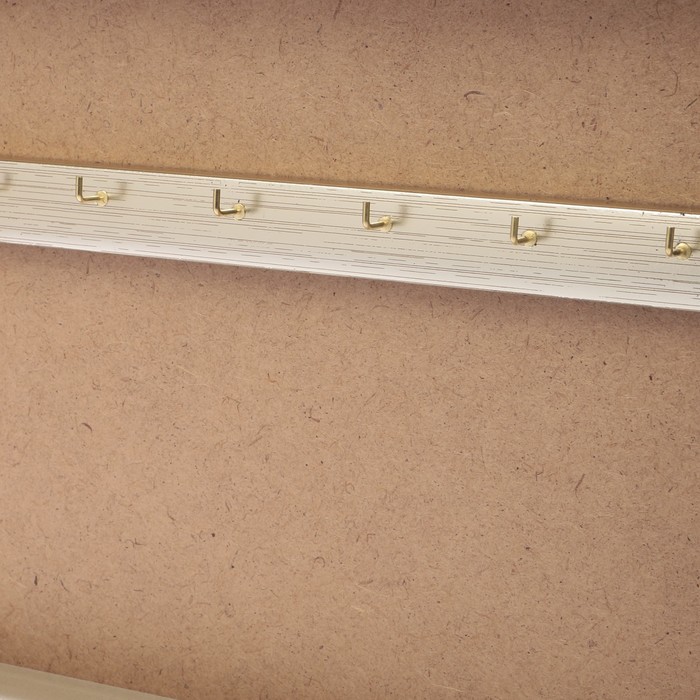 Ключница пластик "Цветы в вазе" 25х35 см