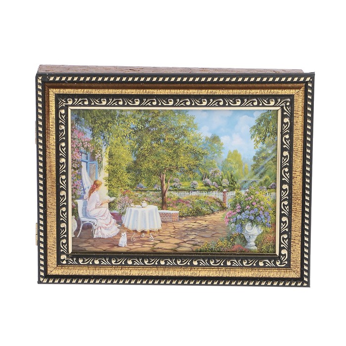 Ключница пластик "Завтрак" 18х23 см