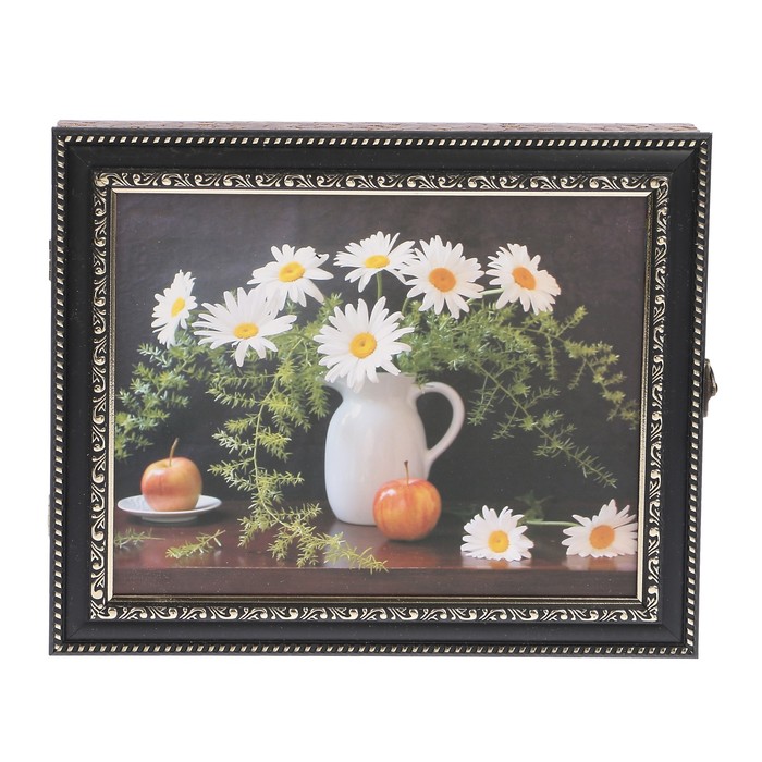 Ключница пластик "Ромашки" 25х30 см