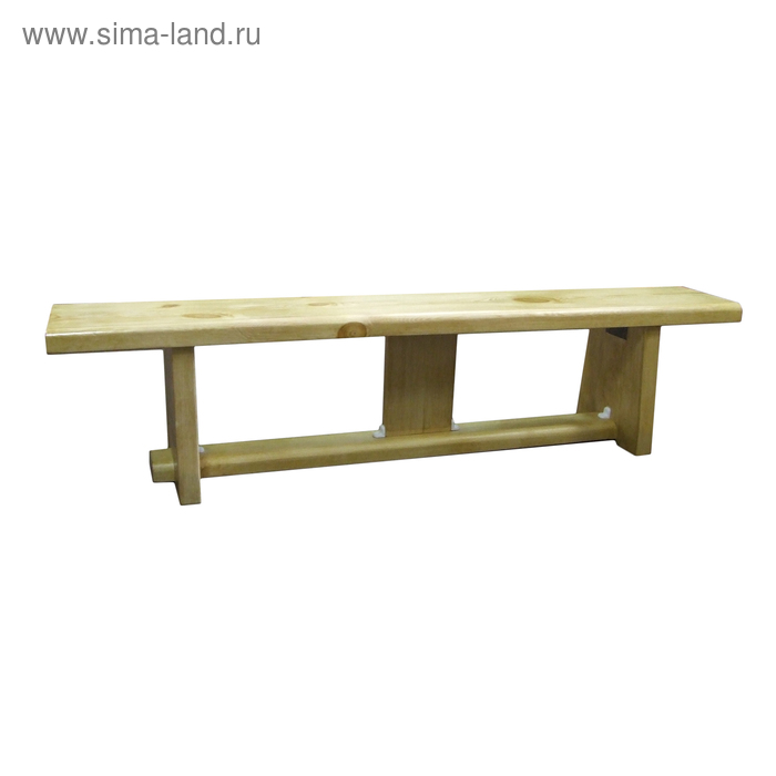 Гимнастическая скамейка на деревянных ножках 2 х 0,23 м