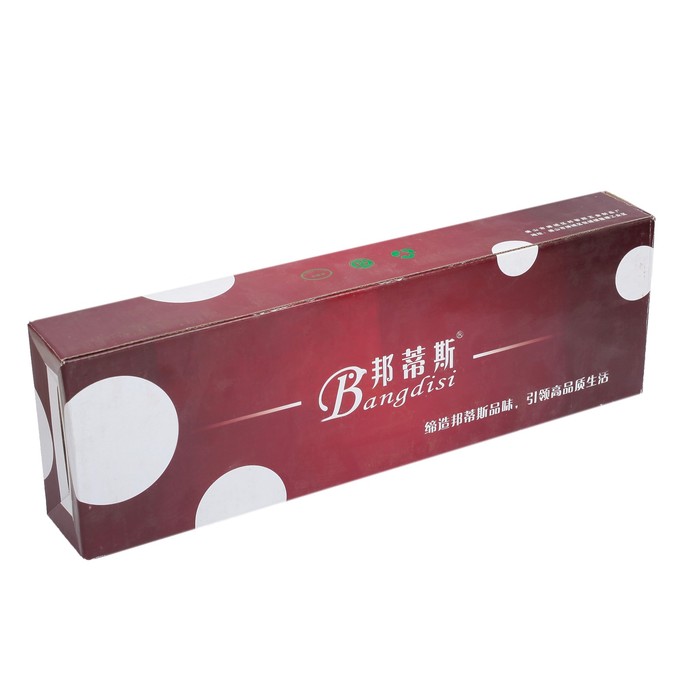 Полка 2х-ярусная для ванной комнаты, нерж.сталь, стекло 40х12х30 см