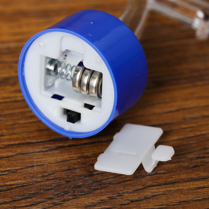 Свеча светодиодная "Цифра 2", цвета МИКС