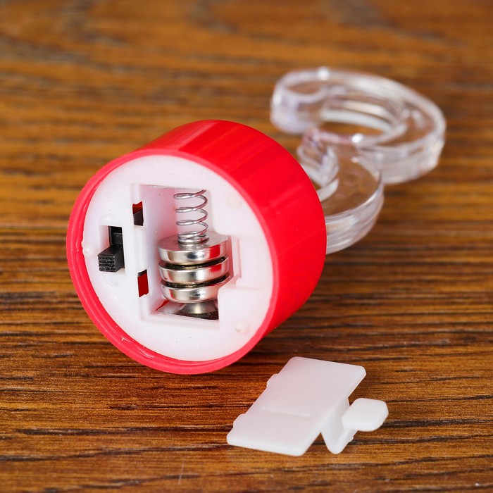 Свеча светодиодная "Цифра 3", цвета МИКС