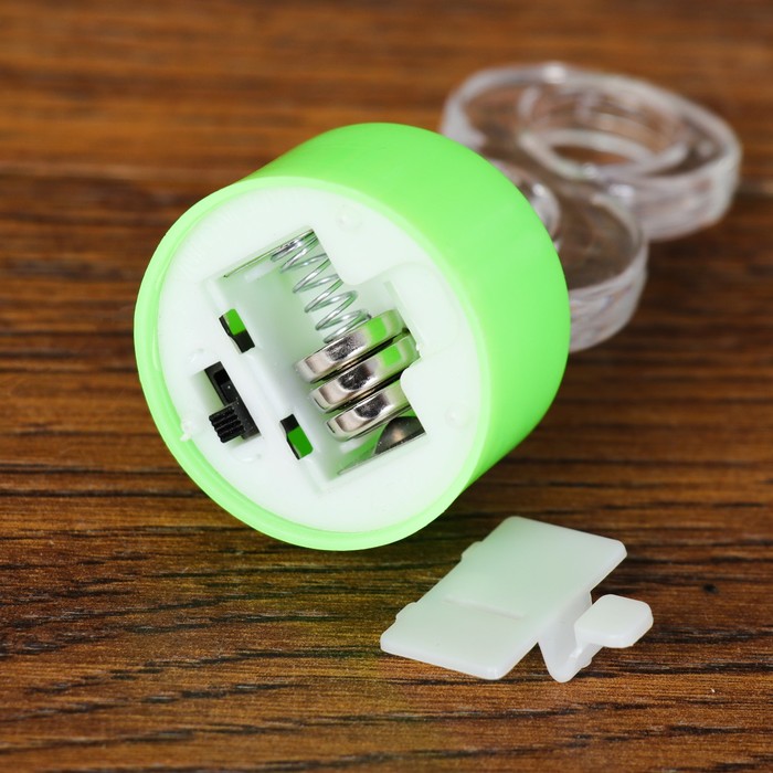 Свеча светодиодная "Цифра 8", цвета МИКС