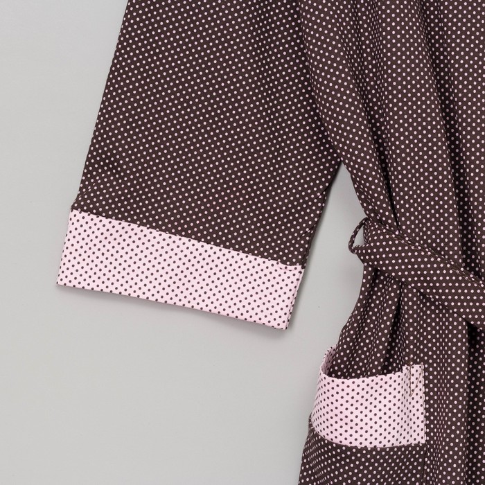 Комплект женский (халат, сорочка) "Балет" цвет розовый, р-р 52