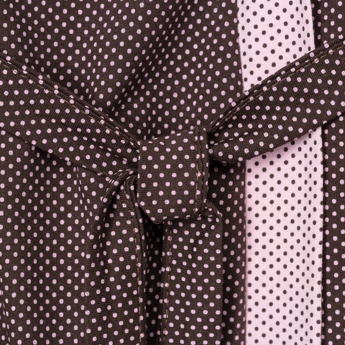 Комплект женский (халат, сорочка) "Балет" цвет розовый, р-р 52