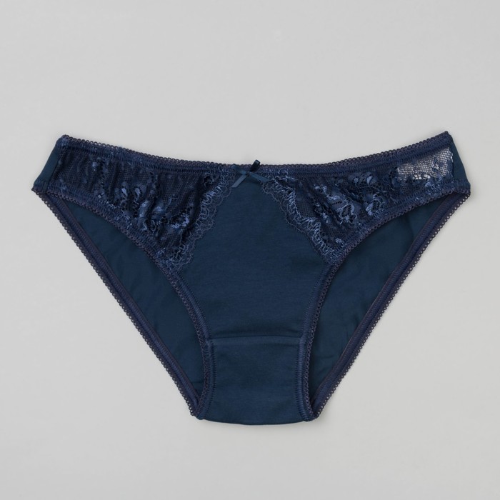 Трусы женские слипы 009т цвет синий, р-р 44