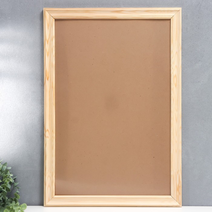 Фоторамка 40х60 см белое дерево пр. № 3