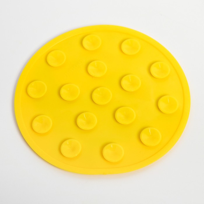 Набор игрушек для ванны «Зоопарк»: наклейки из EVA, 3 шт. + мини-коврик на присосках