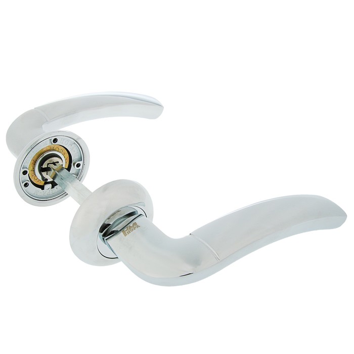 Ручка дверная AL 23А AL, цвет хром