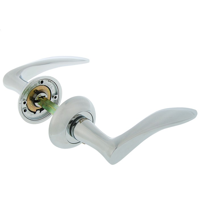 Ручка дверная AL 38А AL, цвет хром