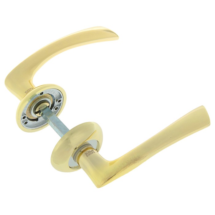 Ручка дверная AL 57А AL, цвет золото