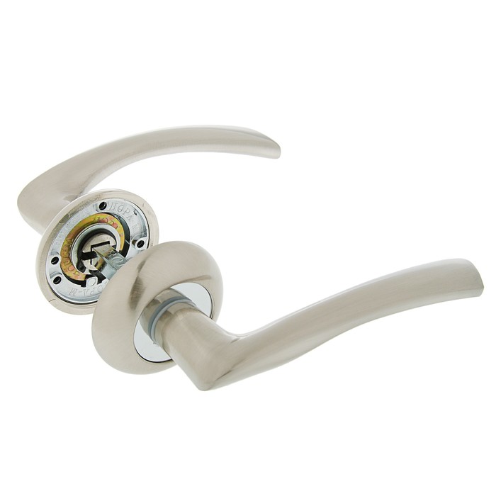 Ручка дверная AL 57А AL, цвет мат.хром