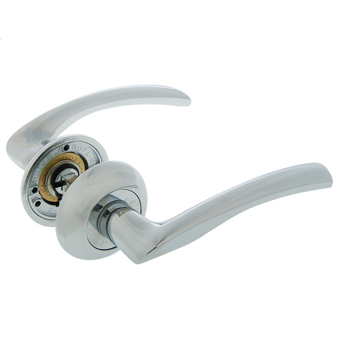 Ручка дверная AL 57А AL, цвет хром