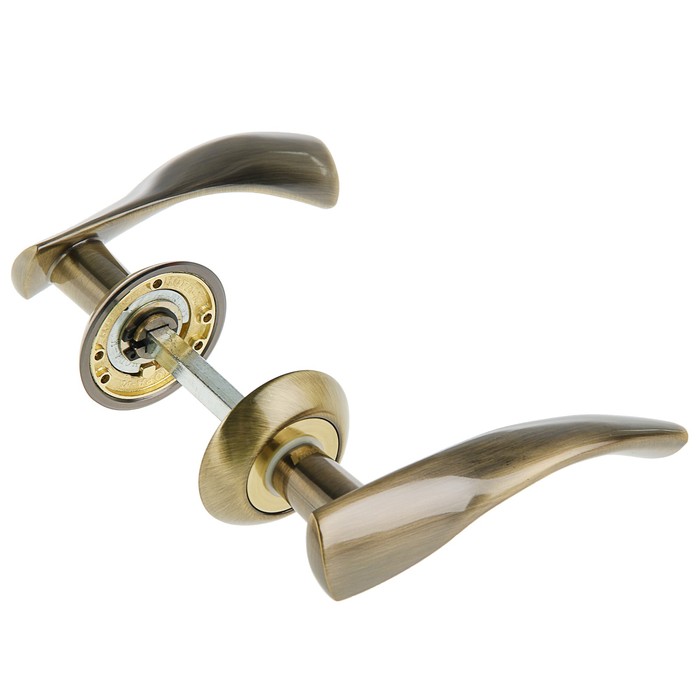 Ручка дверная AL 86А AL, цвет античная бронза