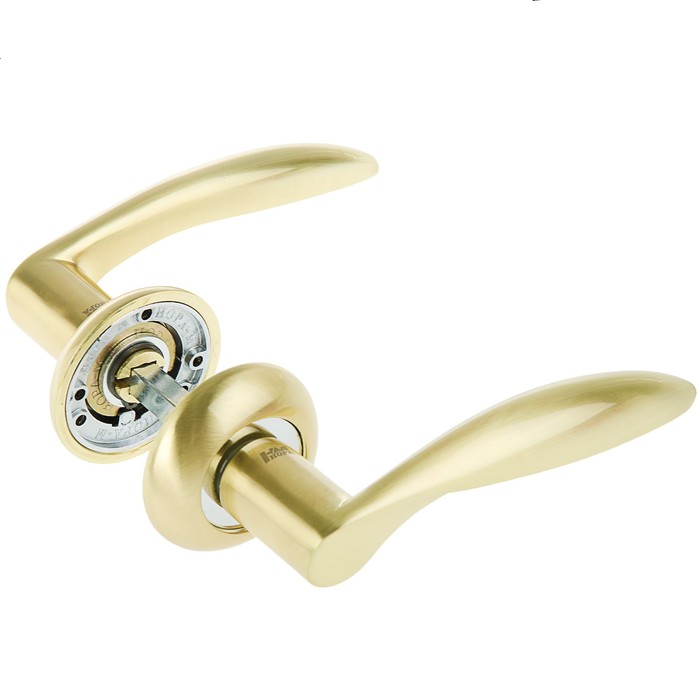 Ручка дверная AL 94А AL, цвет матовое золото