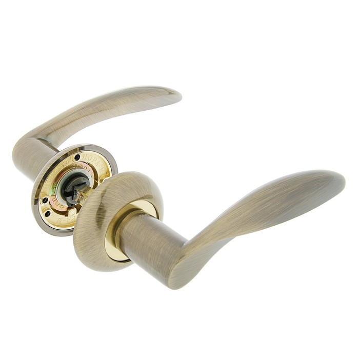 Ручка дверная AL 94А AL, цвет античная бронза