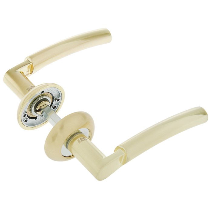 Ручка дверная AL 99А AL, цвет матовое золото