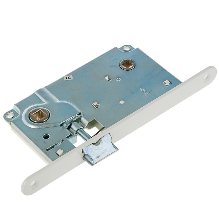 Корпус замка под фиксатор, 13-90 мм, белый