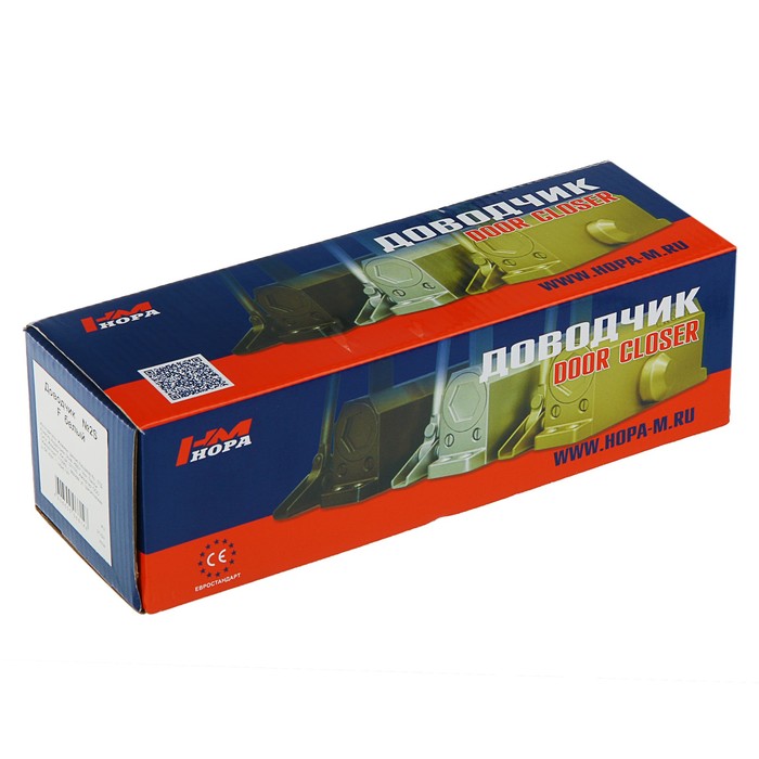 Доводчик дверной №2s F, до 50 кг, морозостойкий, белый