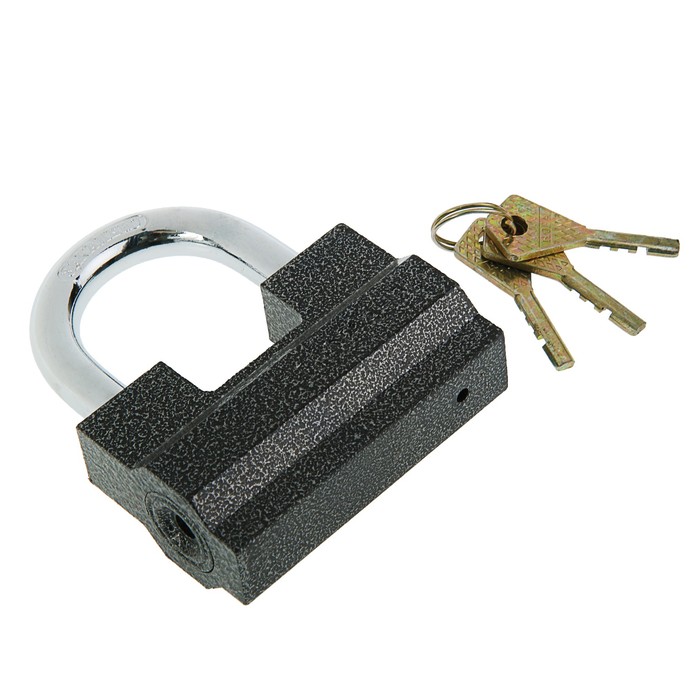 Замок навесной ЗН-401-80 мм, 3 ключа