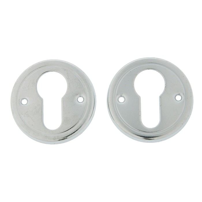 Накладка на цилиндровый механизм 48,5мм, цвет хром